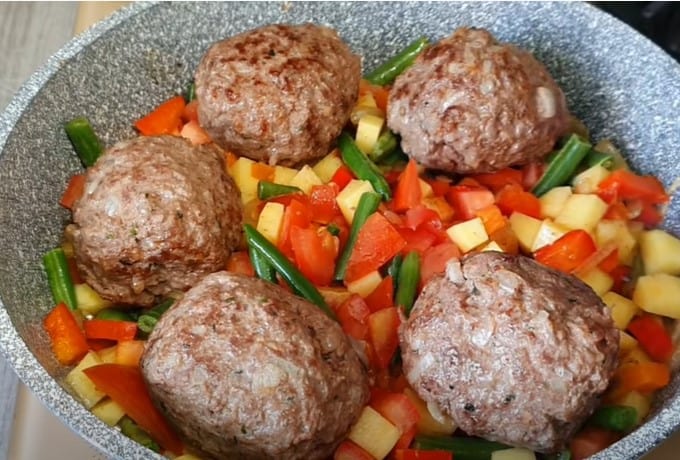 Աղացած մսով ուտեստ