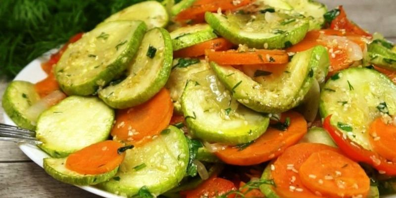 Դդմիկով աղցան