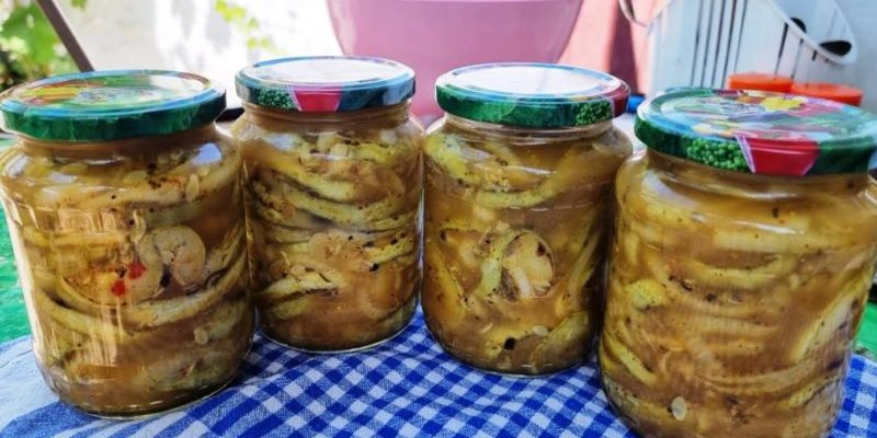 Դդմիկով աղցան պահածո
