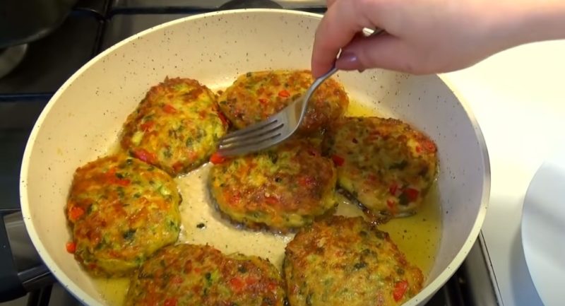 Դդմիկով կոտլետներ