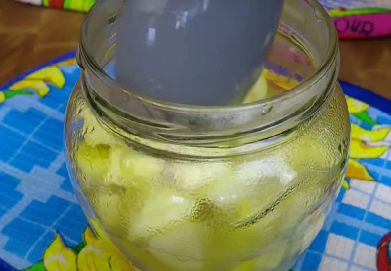 Դդմիկով պահածո