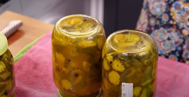 Թթու վարունգ քրքումով