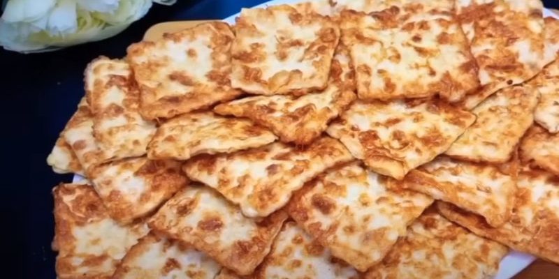 Լավաշով չեբուրեկներ