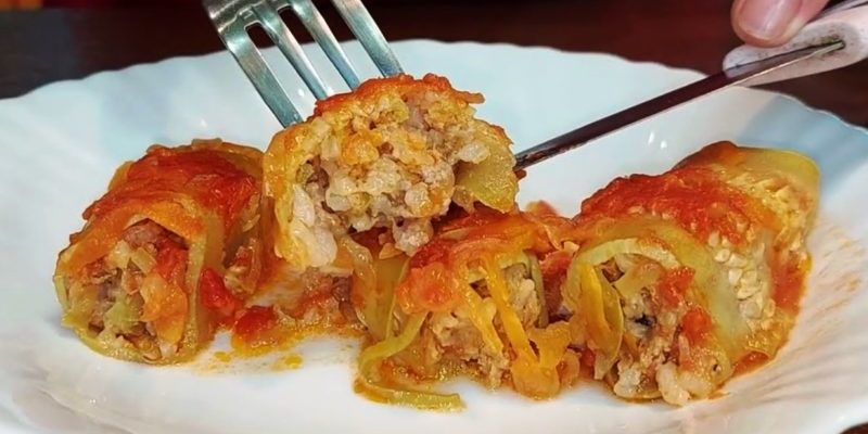 Դդմիկով տոլմա