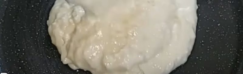 Ծույլ խաչապուրի մածունով