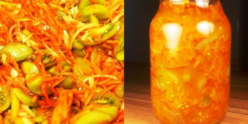 Կանաչ լոլիկով պահածո