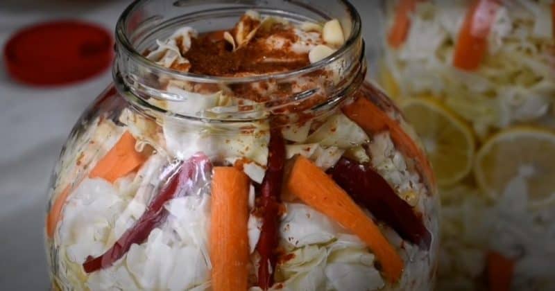 Կիտրոնով թթու կաղամբ