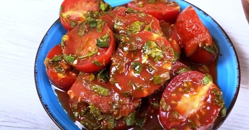 Տոմատի մածուկով խորտիկ
