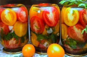 Մարինացված լոլիկ սխտորով
