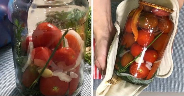 Մարինացված լոլիկ