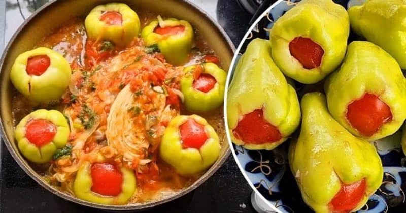 Մսով լցոնած պղպեղ