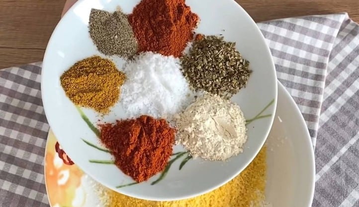 Հավի միս չորահացով