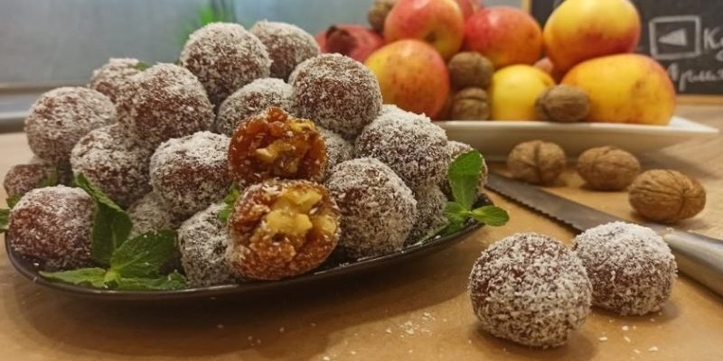 Խնձորով կոնֆետներ