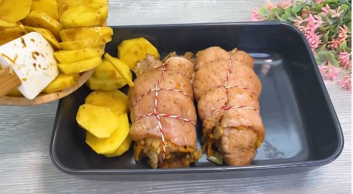 Խոզի մսով ռուլետ