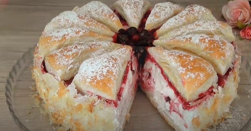Շերտավոր խմորով տորթ