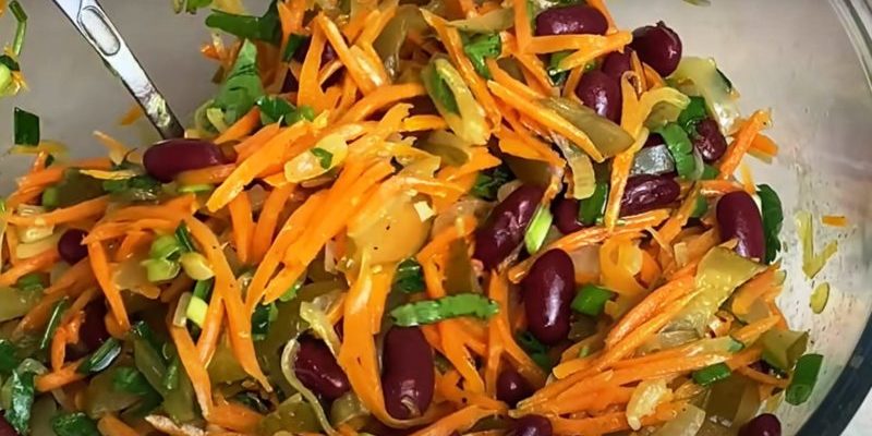 Լոբով աղցան