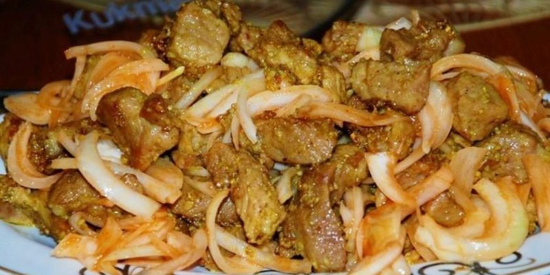 Խոզի միսը գարեջրով