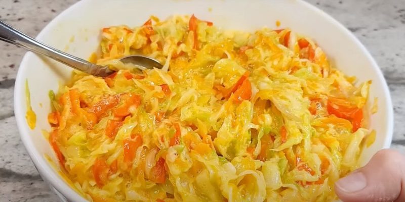 Կաղամբով տապակա