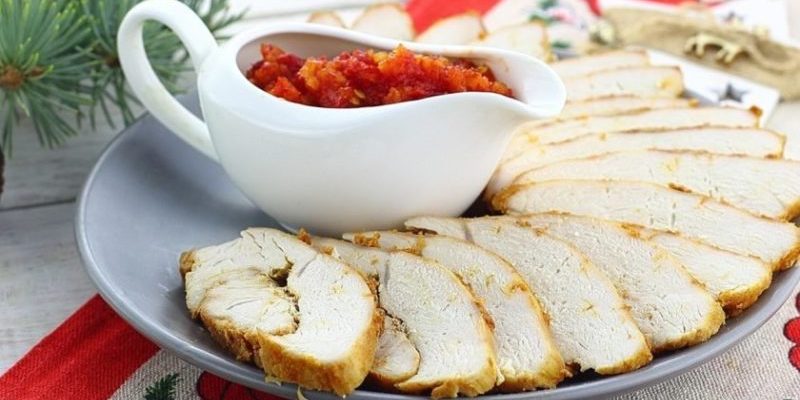Հավի կրծքամսով բուժենինա