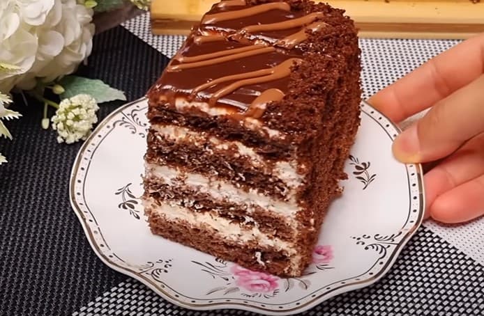 Շոկոլադե մեղրով տորթ
