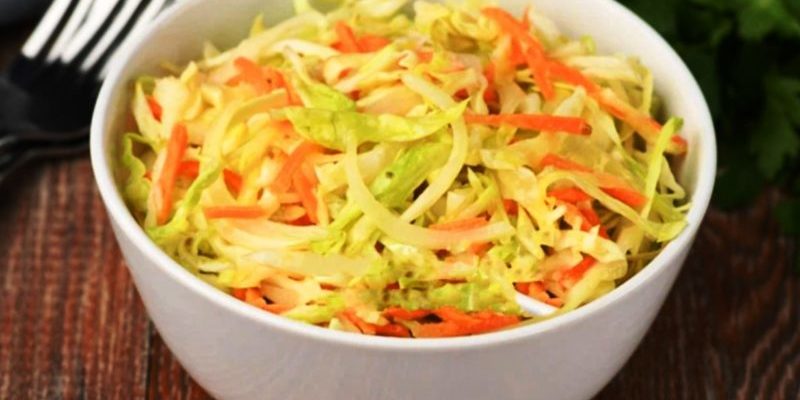 կաղամբով աղցան