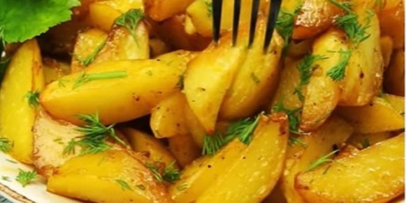 Կարտոֆիլ սխտորի սոուսով