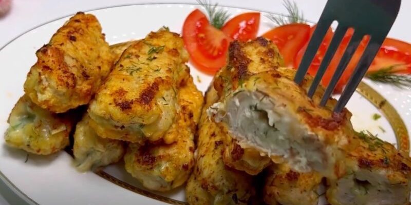 Հավի մսով ռուլետներ