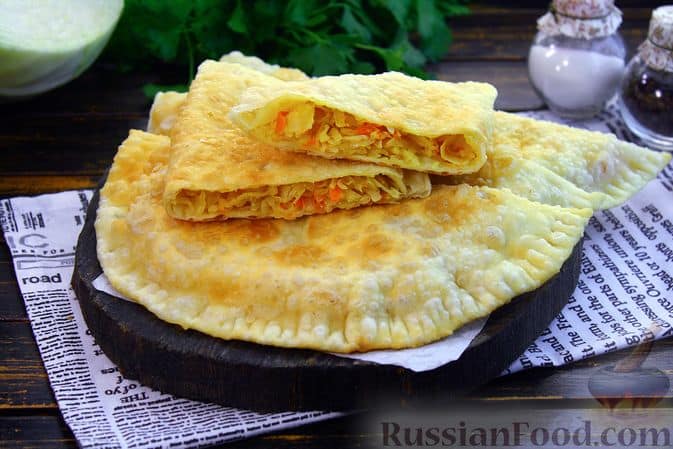 Չեբուրեկներ կաղամբով