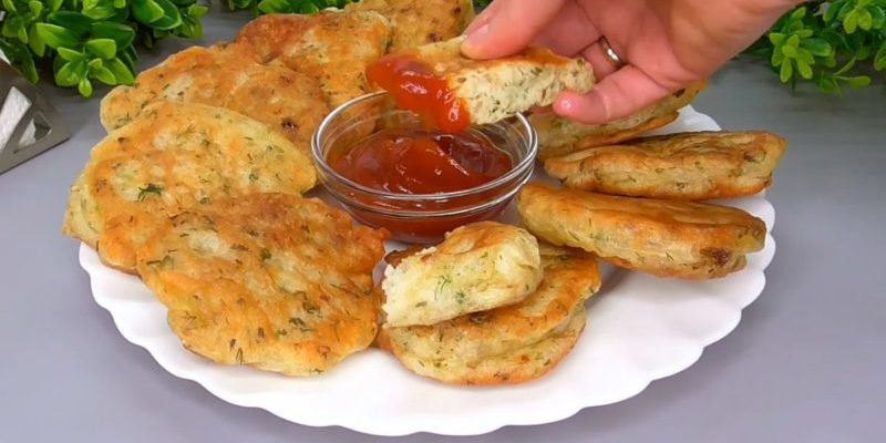 Պահքի բլիթներ կանաչիով
